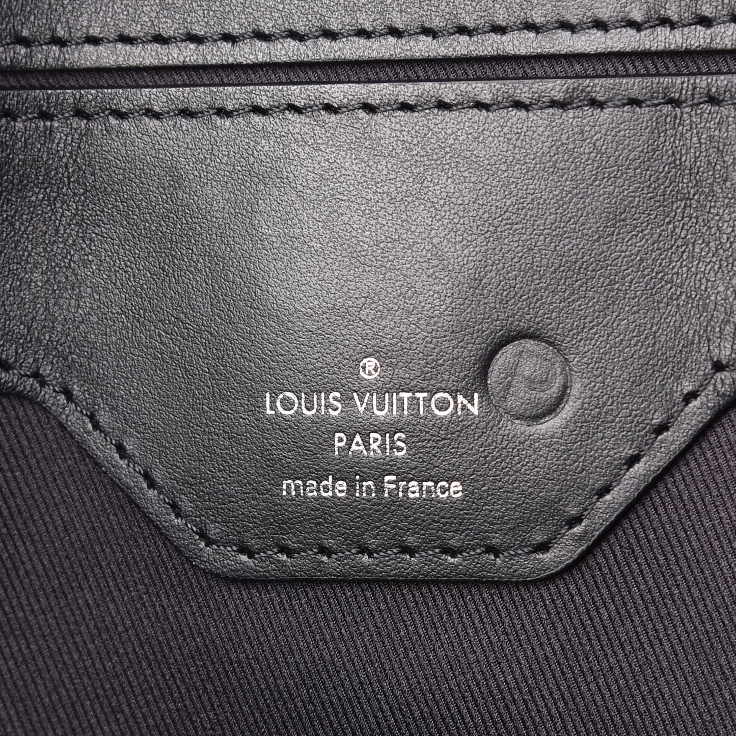 Jacquard Monogram Grand Sac Cobalt