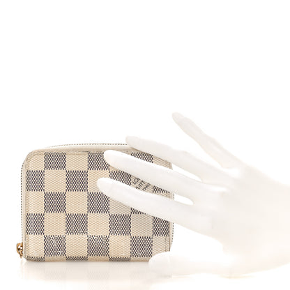 Louis Vuitton Damier Azur Zippy Coin Purse 2 of 11