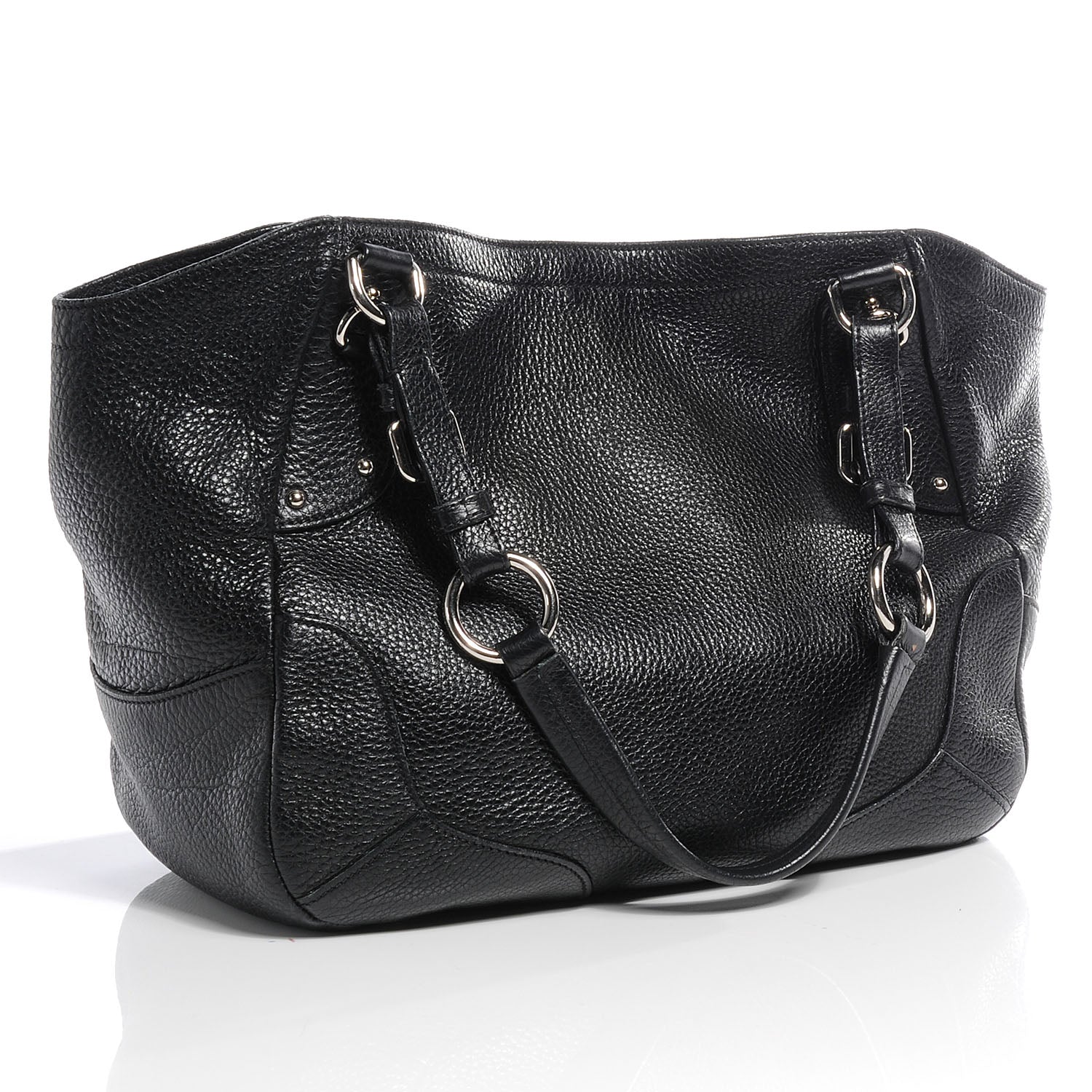 Prada Vitello Daino Shoulder Bag Nero Black 3 of 10
