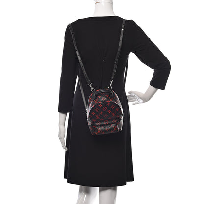 Louis Vuitton Monogram Infrarouge Palm Springs Backpack Mini 2 of 12
