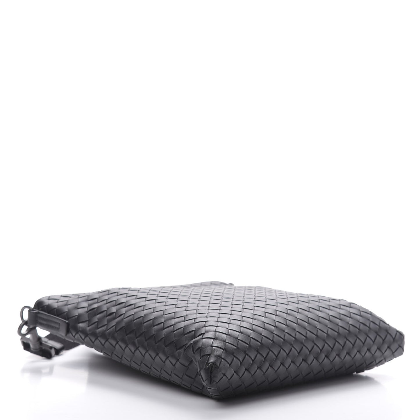 Nappa Intrecciato VN Crossbody Messenger Bag Black