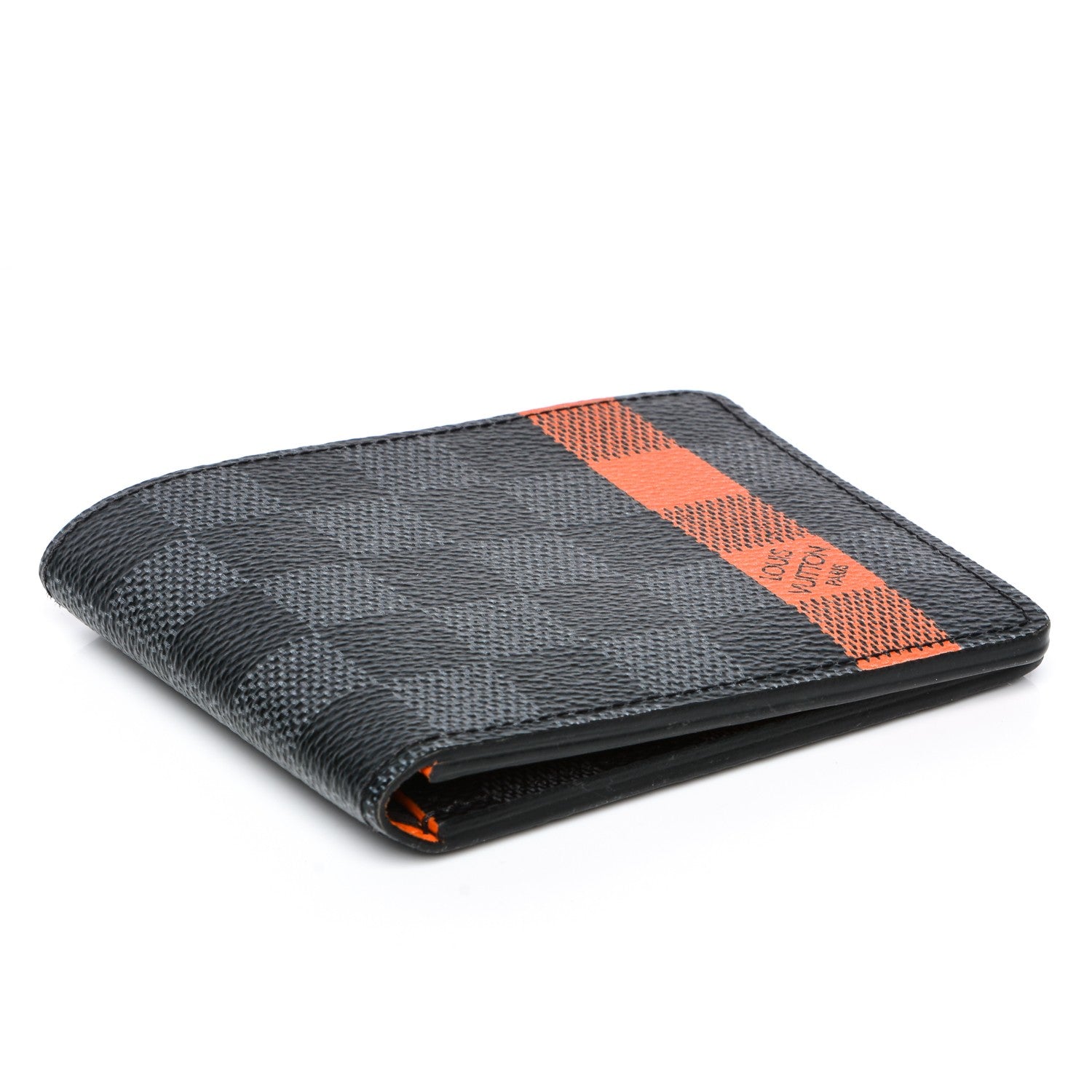 Louis Vuitton Damier Graphite Stripe Slender Wallet Comet 4 of 6