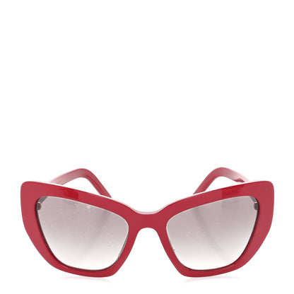 Prada Cat Eye Sunglasses SPR 08V Red 2 of 7