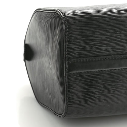 Louis Vuitton Epi Speedy 25 Black 9 of 12