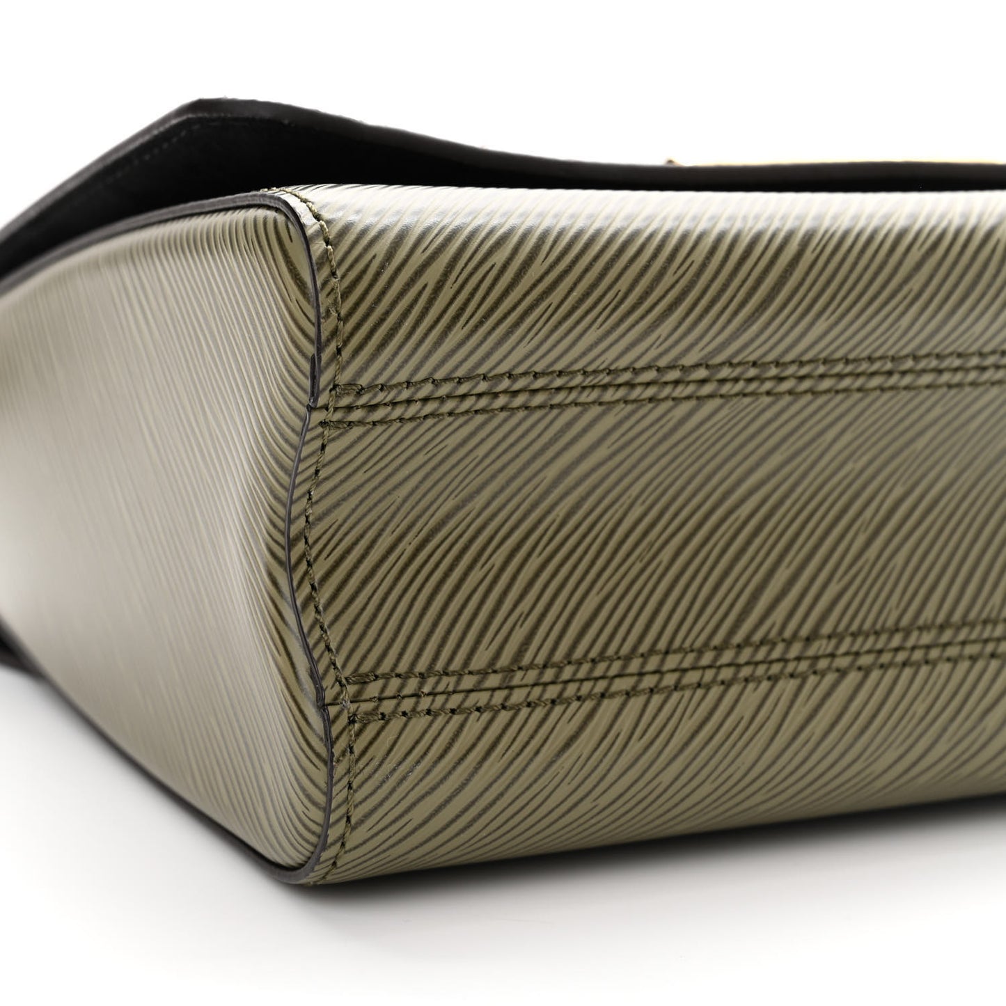 Epi Monogram Kabuki Twist Shoulder Bag MM Green
