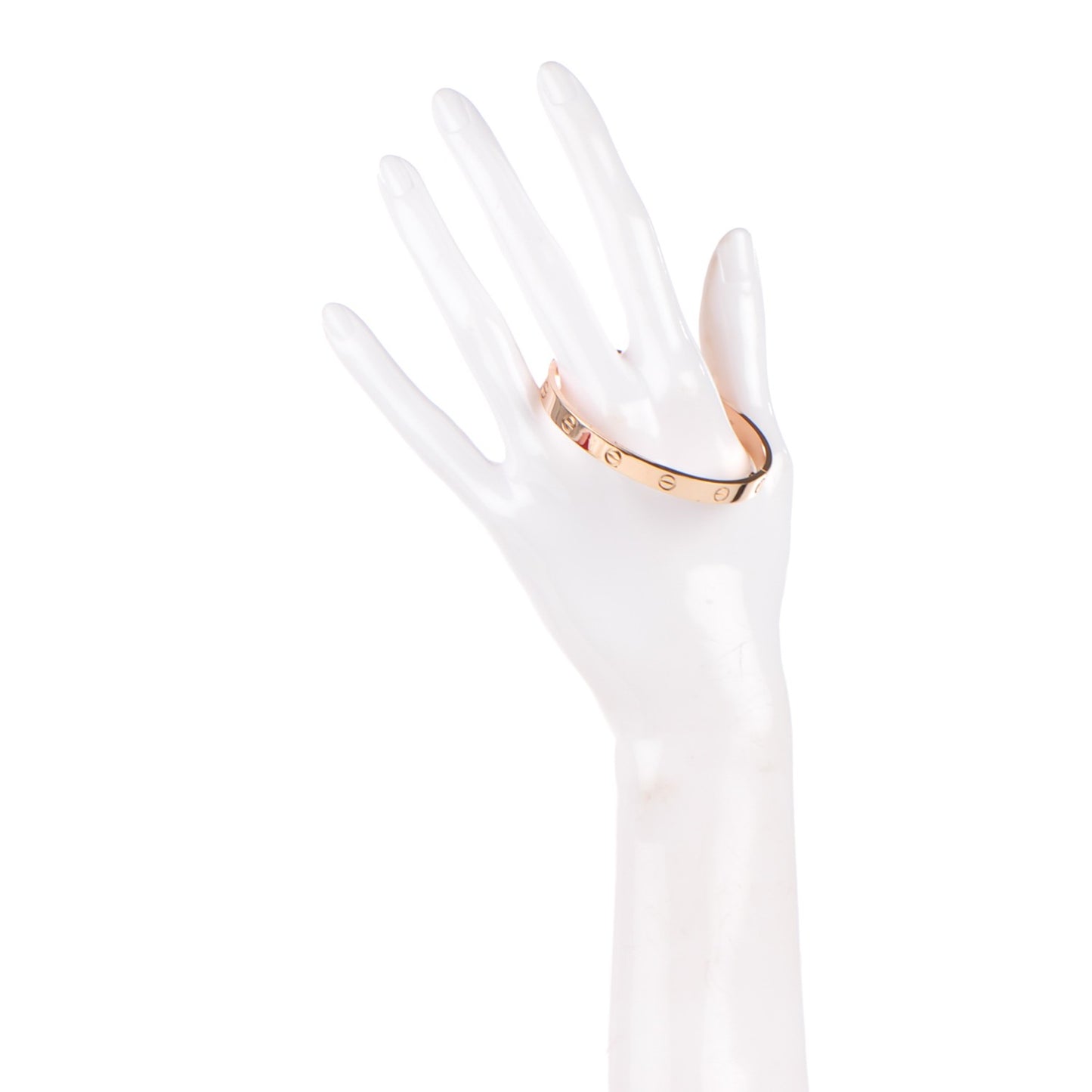 18K Pink Gold LOVE Bracelet 17