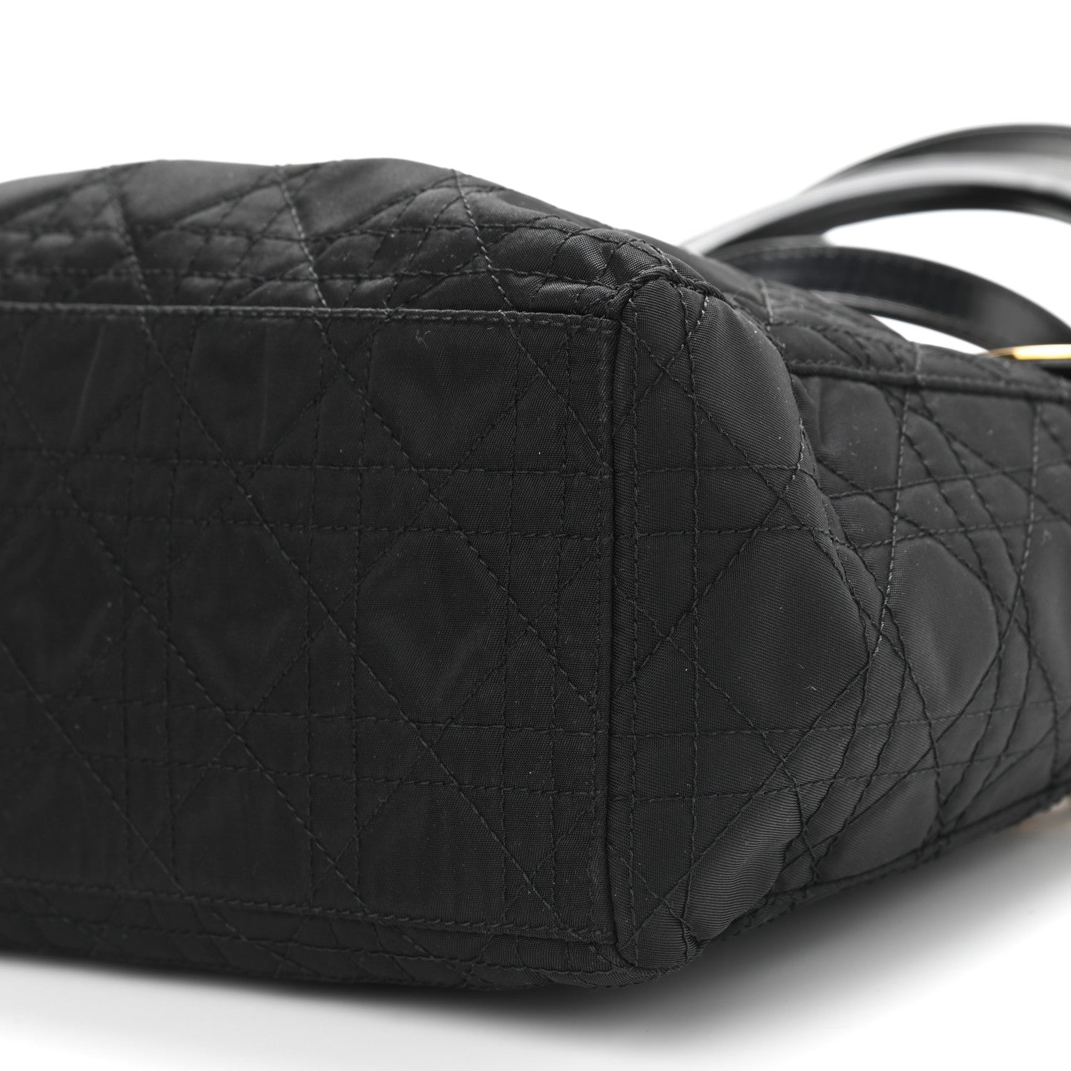 Christian Dior Nylon Cannage Mini Lady Dior Black 10 of 10