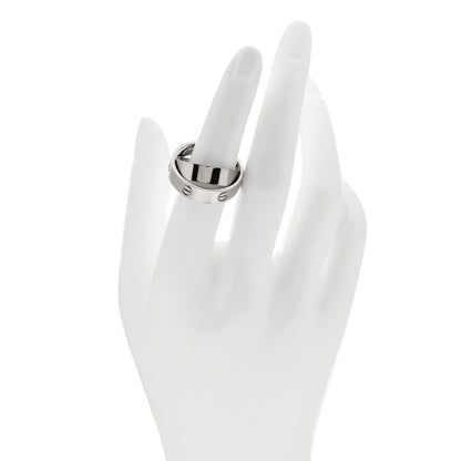 Cartier 18K White Gold 5.5mm Astro LOVE Ring 57 8 2 of 7