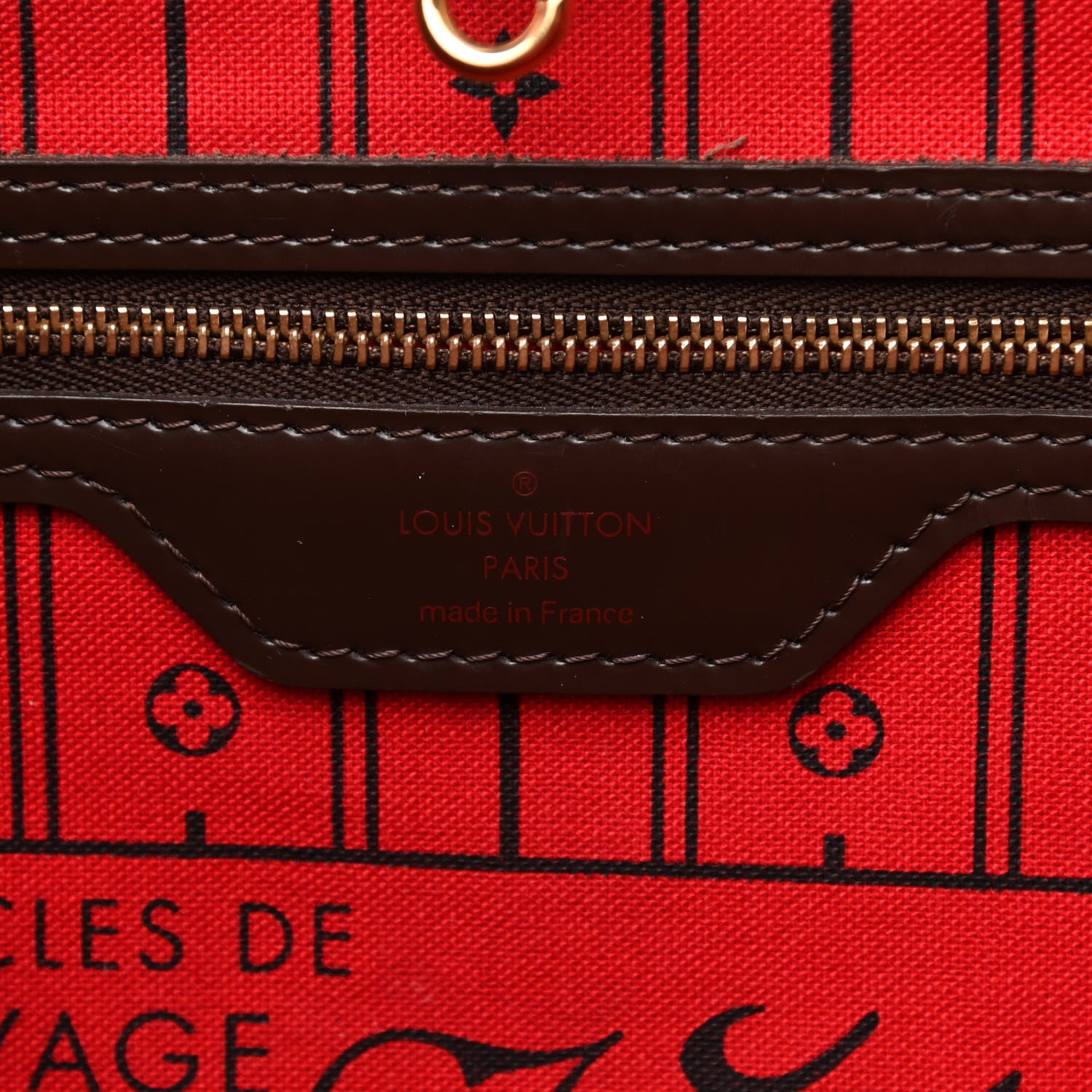 Louis Vuitton Damier Ebene Neverfull GM 6 of 14
