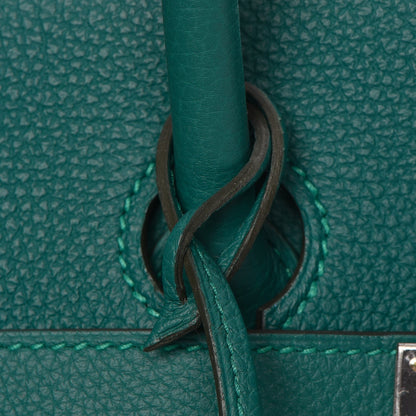 Hermes Togo Birkin 35 Malachite 11 of 32