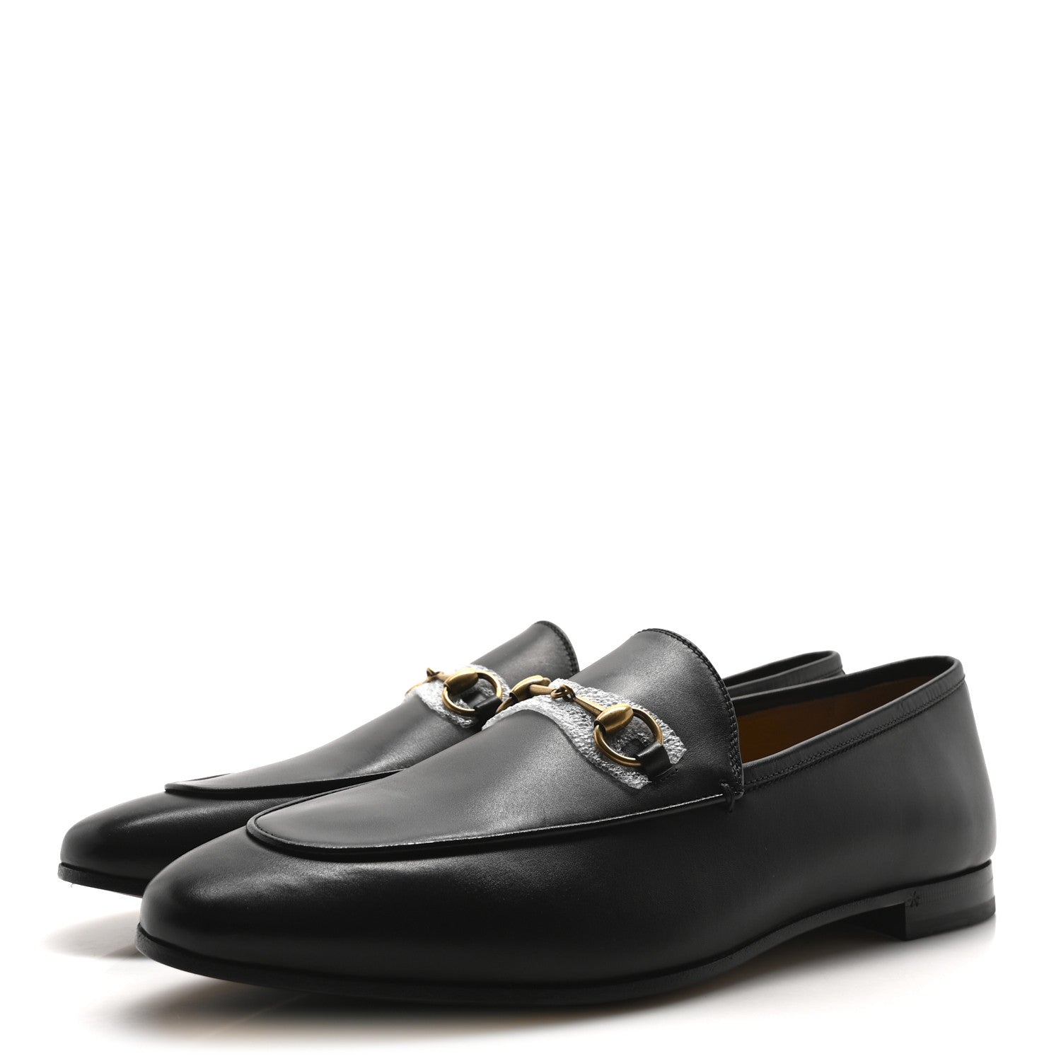 Gucci Betis Glamour Womens Jordaan Loafers 41.5 Black 4 of 9