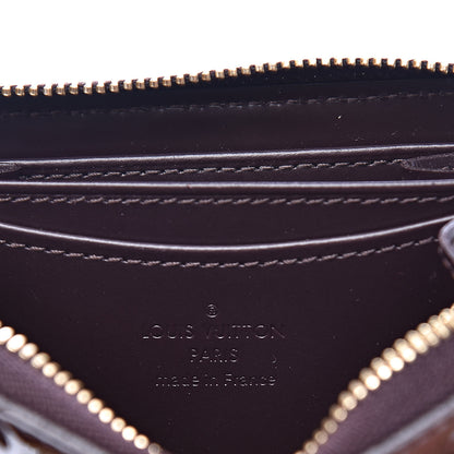 Louis Vuitton Vernis Zippy Coin Purse Wallet Amarante 6 of 6