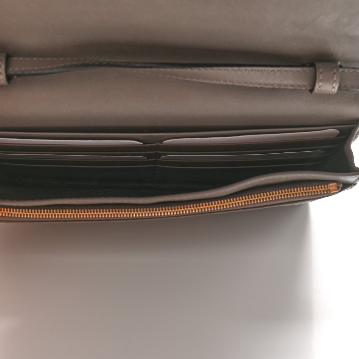 Soft Microguccissima Crossbody Wallet Loess