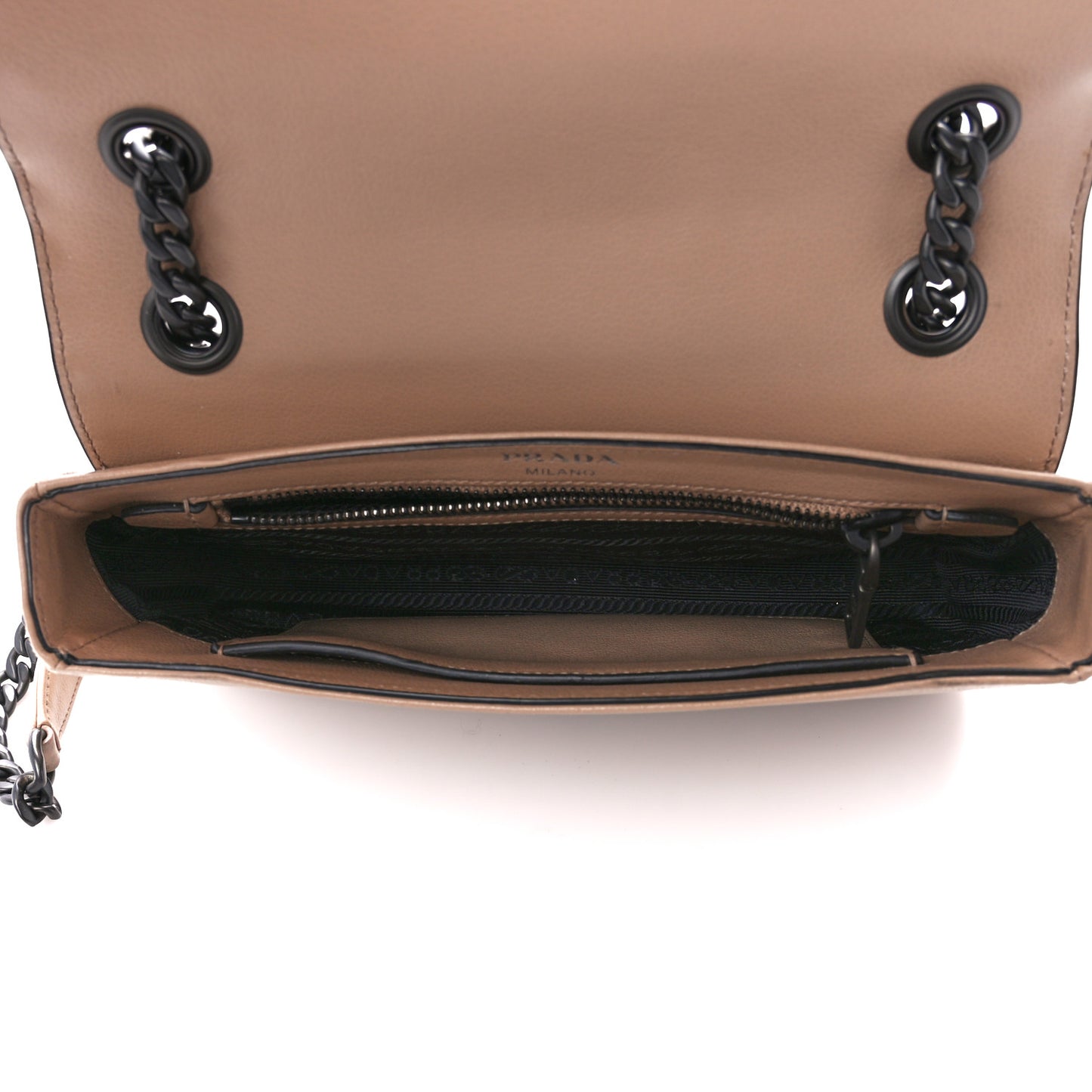 Glace Calfskin Studded Crossbody Cammeo