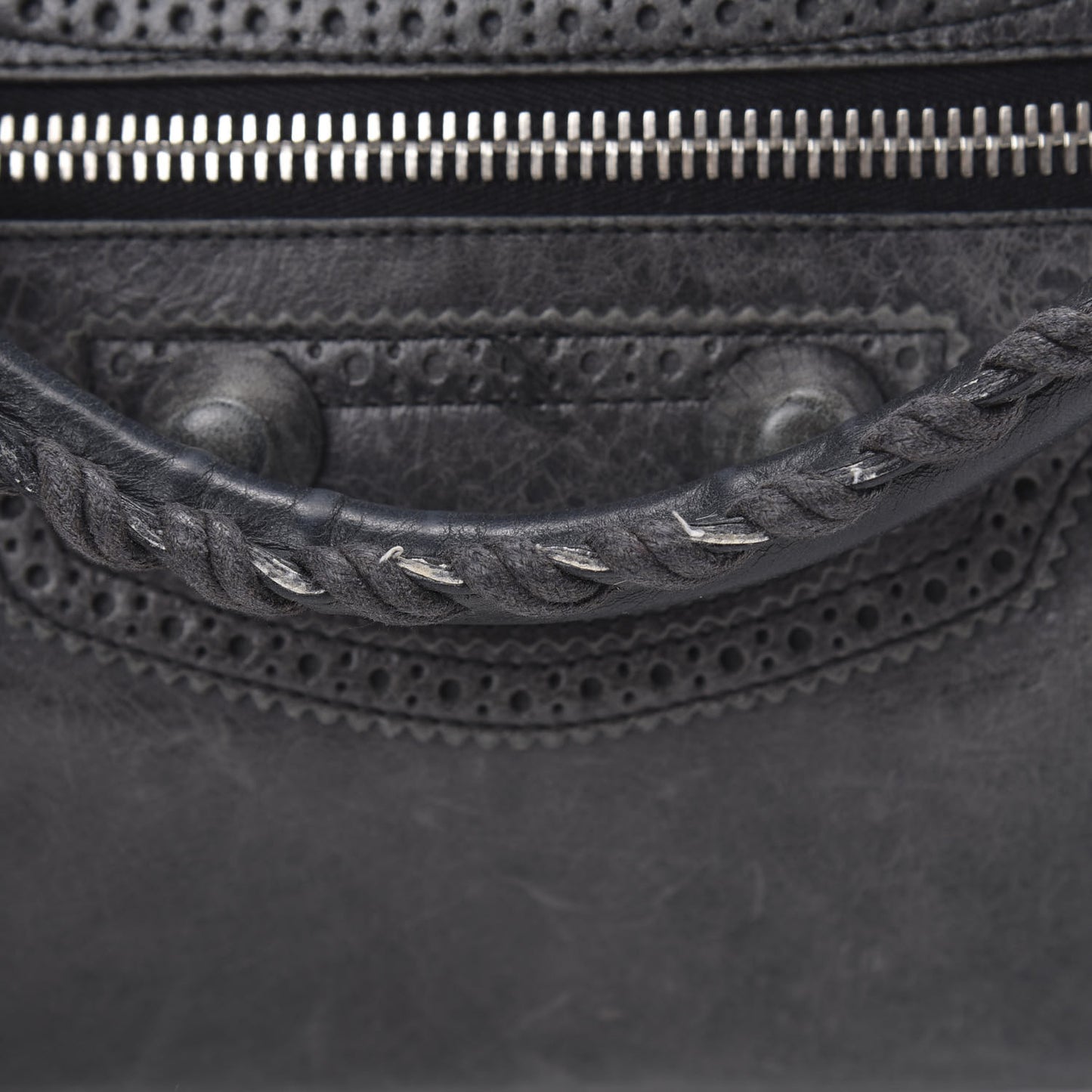 Agneau Giant Brogues Hardware City Black