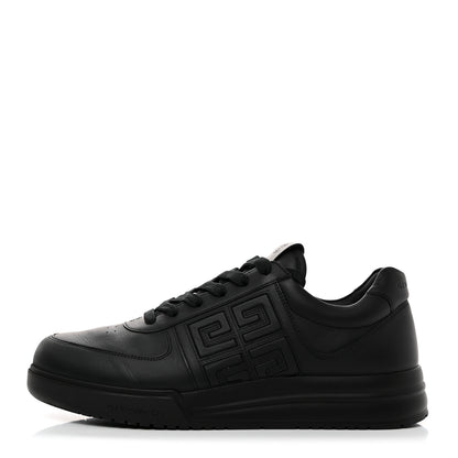 Givenchy Calfskin G4 Logo Embossed Mens Sneakers 44 Black 1 of 10