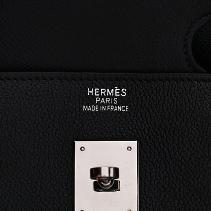 Hermes Evergrain Birkin 40 Black 11 of 23