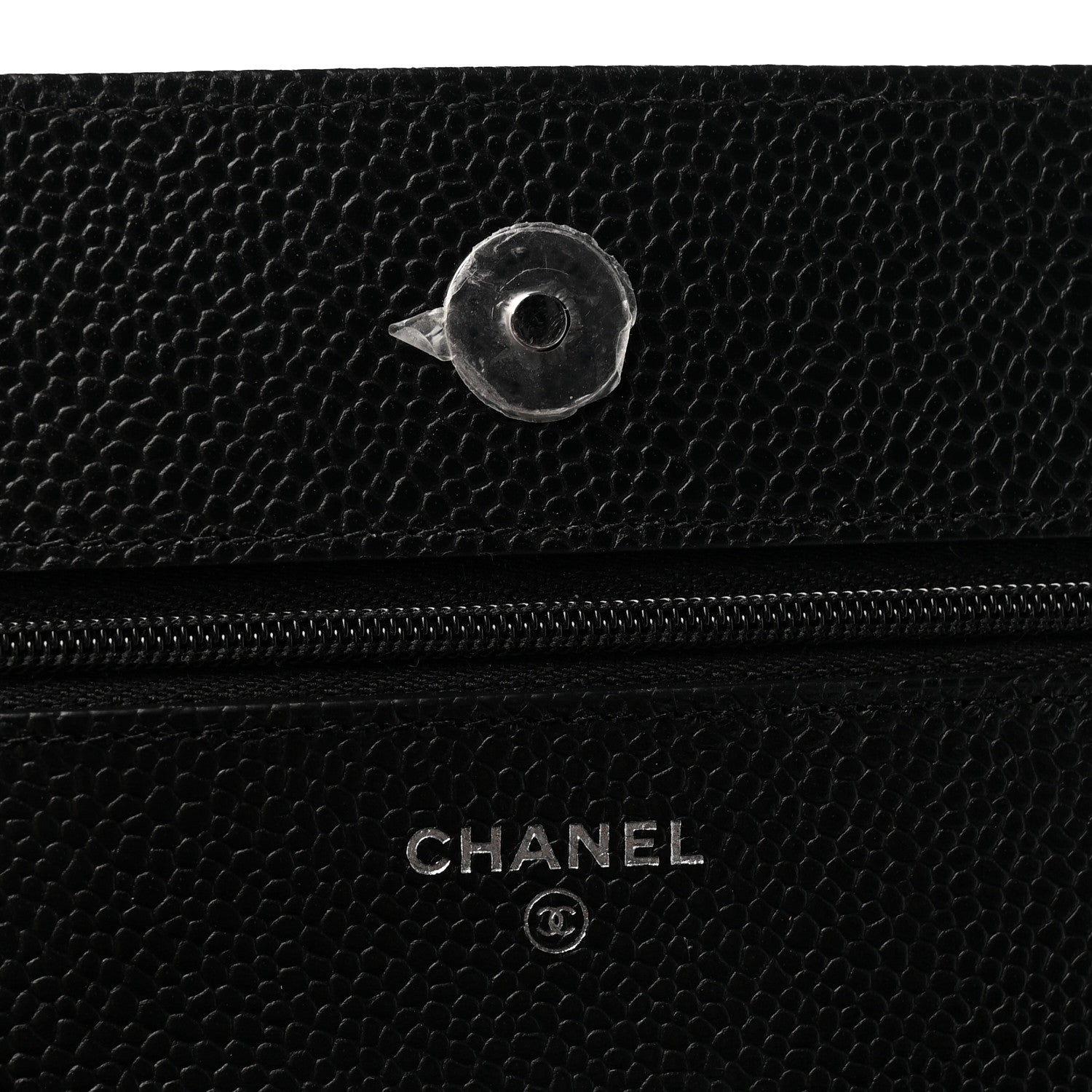Chanel Caviar Quilted Wallet on Chain WOC Black 6 of 14