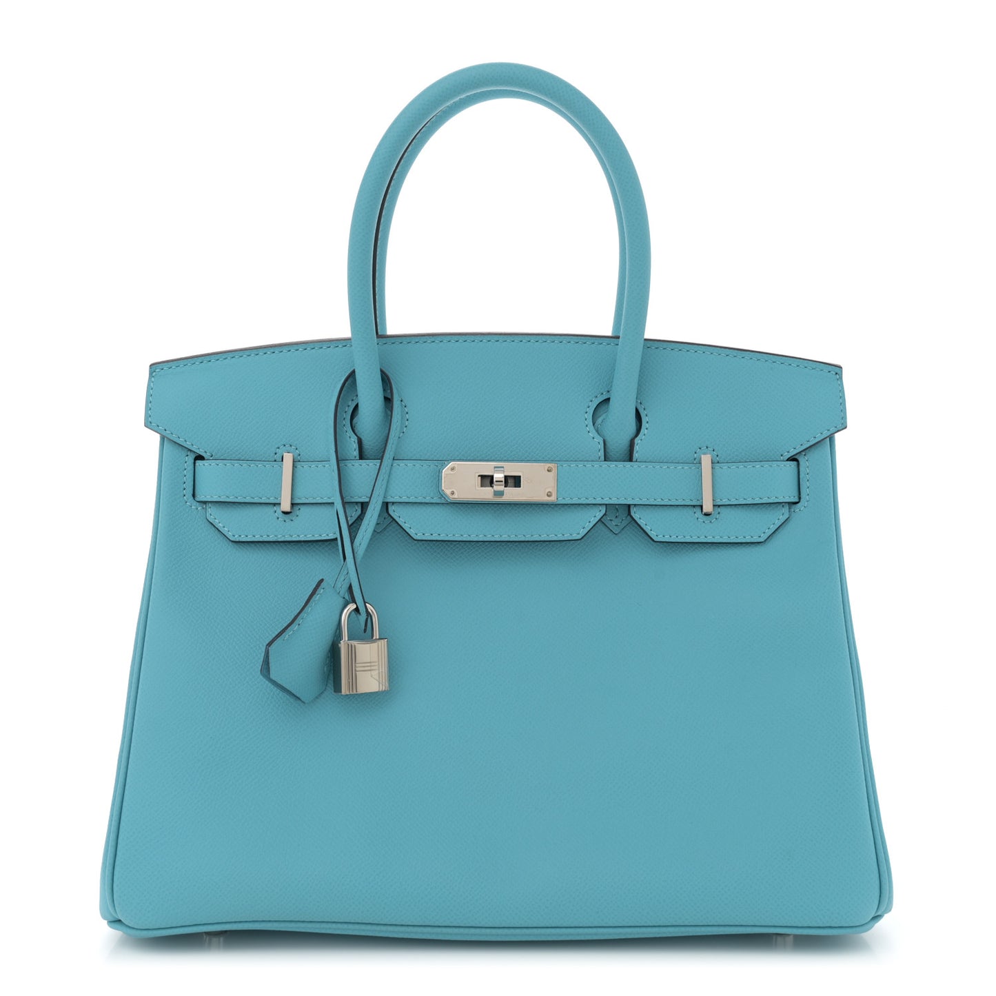 Epsom Birkin 30 Bleu du Nord