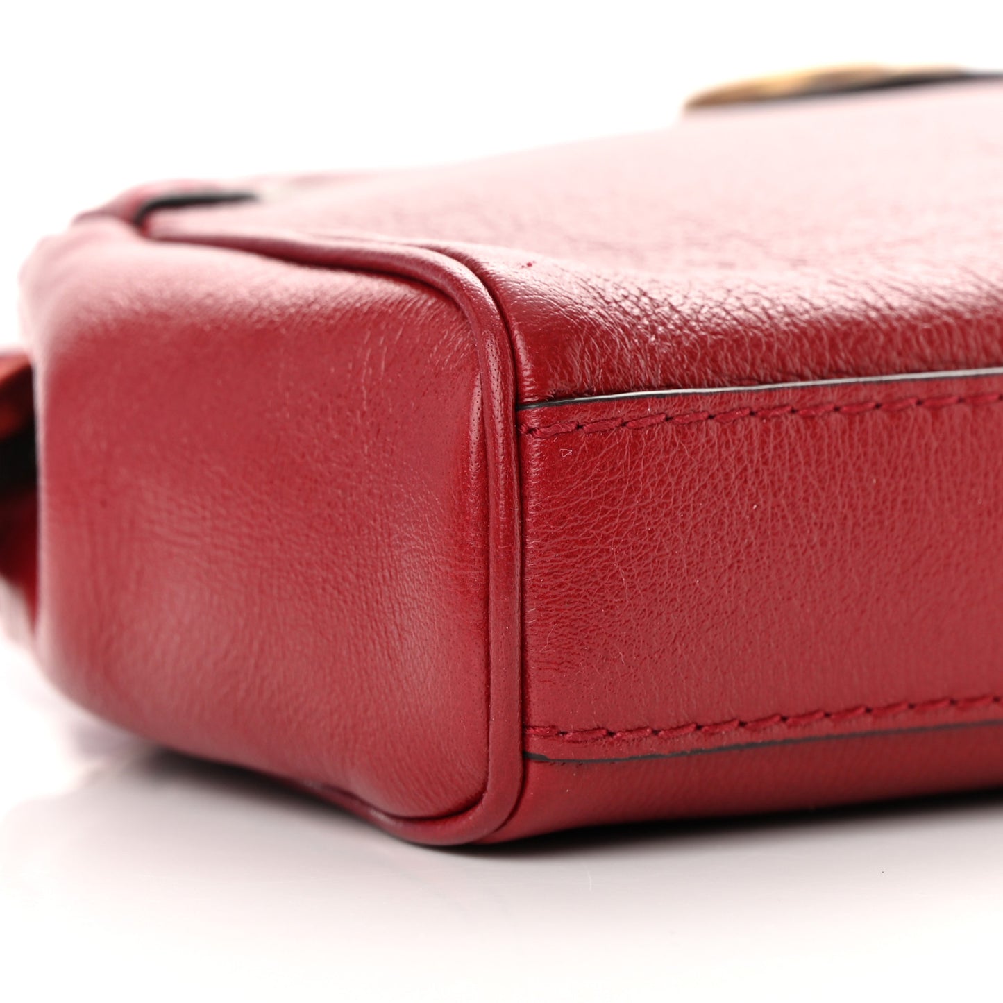 Piuma Lux Calfskin Small Re(Belle) Crossbody Bag Romantic Cerise