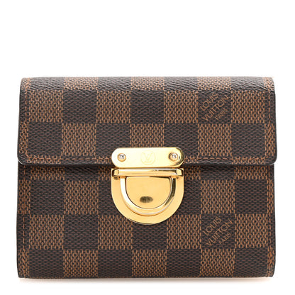 Louis Vuitton Damier Ebene Koala Compact Wallet 1 of 7