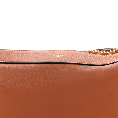 Celine Supple Calfskin Medium Romy Shoulder Bag Tan 8 of 10