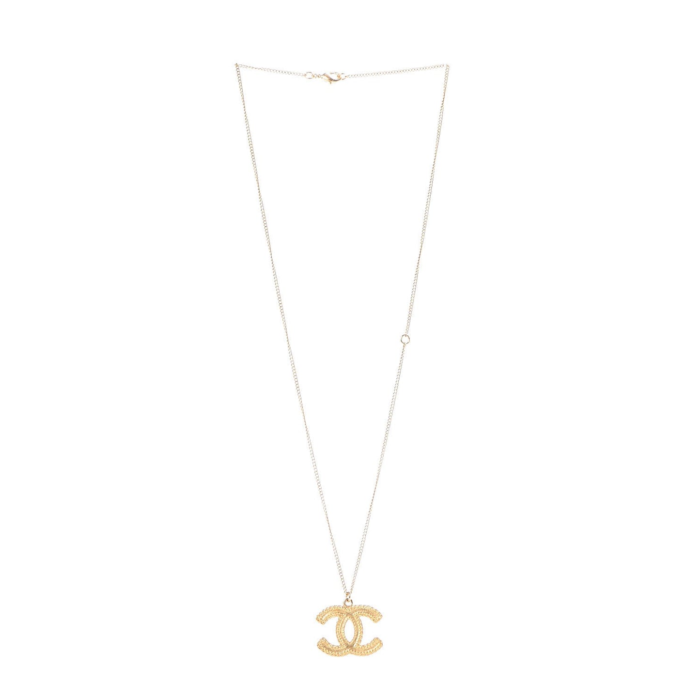 CC Necklace Matte Gold