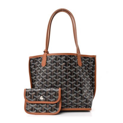 Goyard Goyardine Reversible Mini Anjou Black Gold 4 of 20