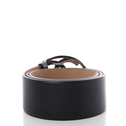 Chanel Calfskin CC Belt 85 34 Black 2 of 5