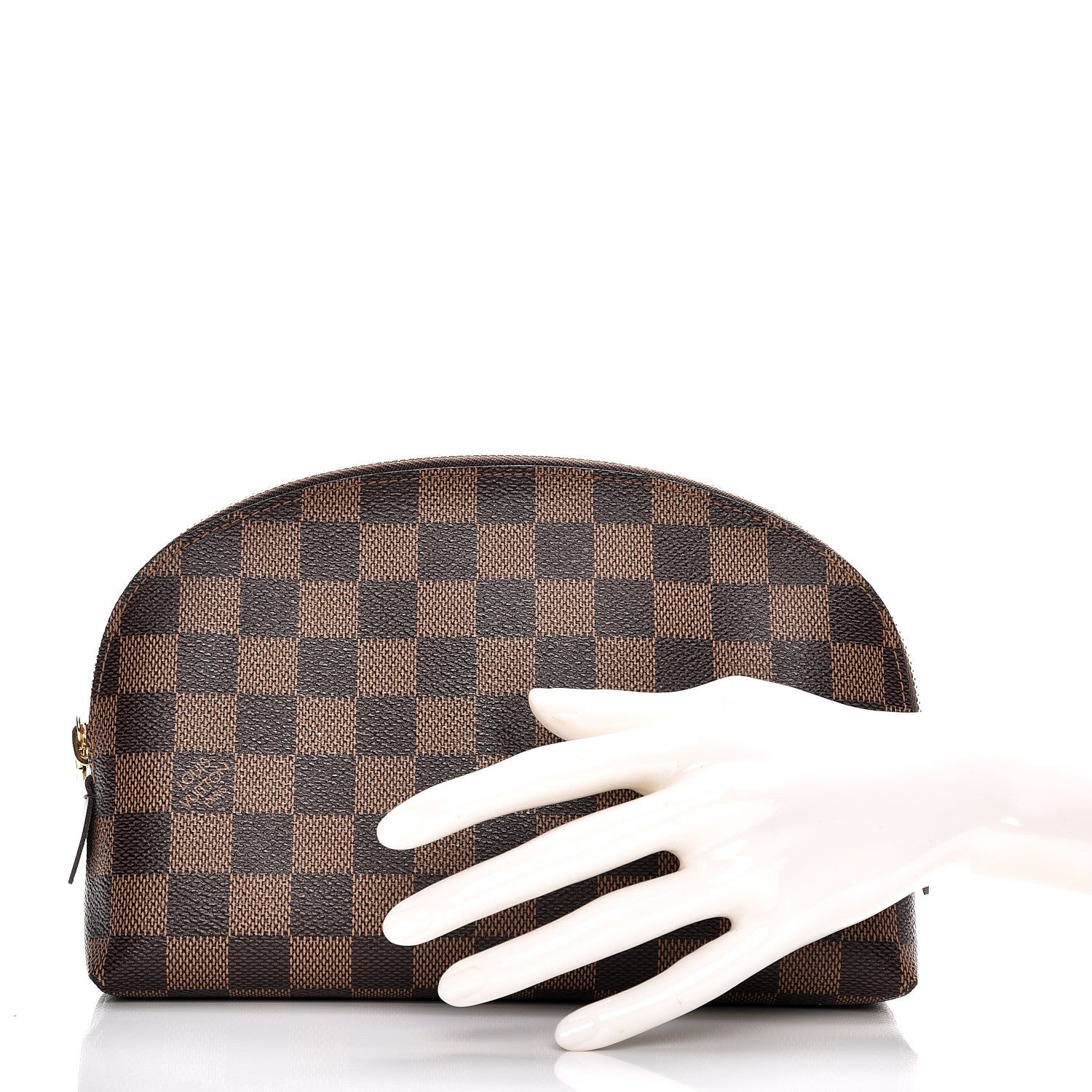 Louis Vuitton Damier Ebene Cosmetic Pouch GM 2 of 11