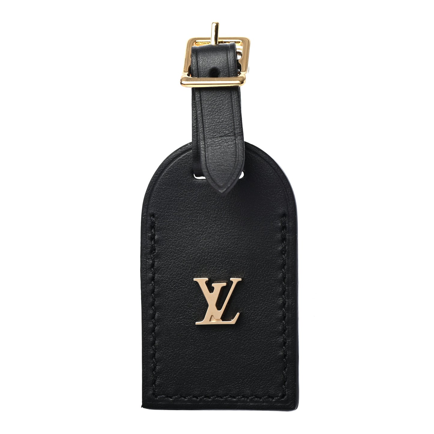 Calfskin Odeon Bag Charm Black