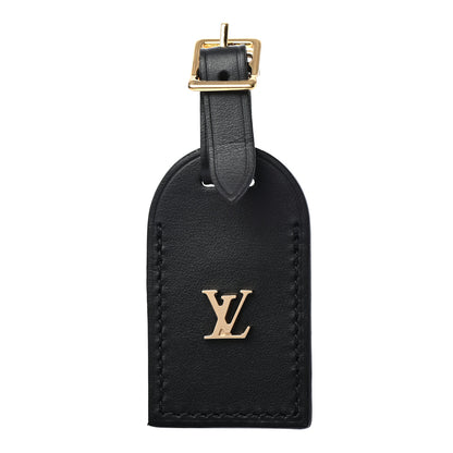 Louis Vuitton Calfskin Odeon Bag Charm Black 1 of 5