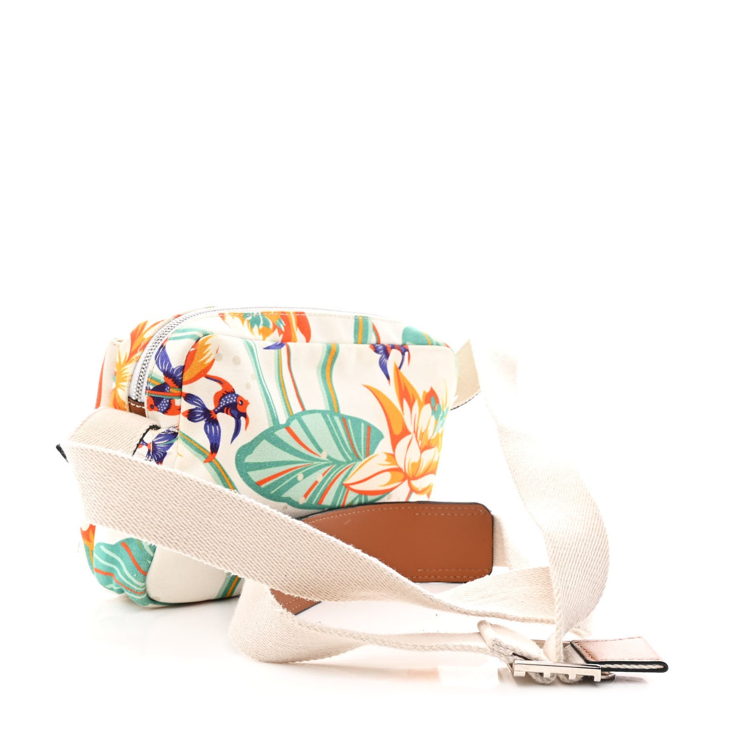 Canvas Waterlily Print Paula's Ibiza Messenger Multicolor