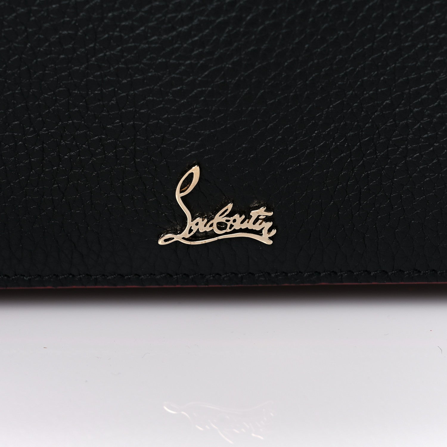 Christian Louboutin Calfskin Boudoir Chain Wallet Black 11 of 12