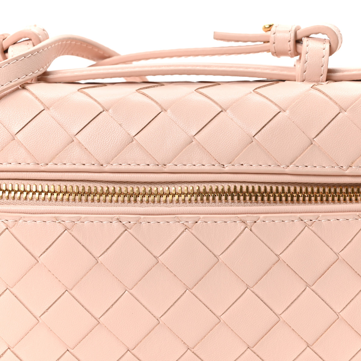 Calfskin Intrecciato Bang Bang Vanity Case Cameo