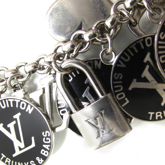 Trunks and Bags Breloques Bracelet Black