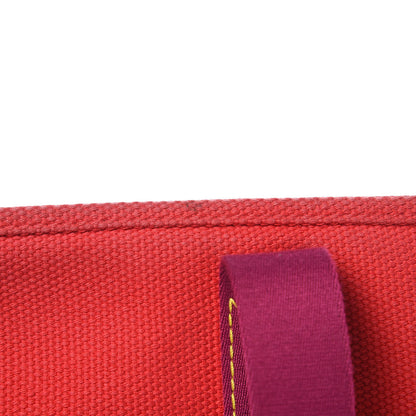 Louis Vuitton Toile Antigua Cabas MM Red 13 of 14