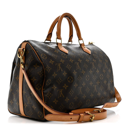 Louis Vuitton Monogram Speedy Bandouliere 35 3 of 23