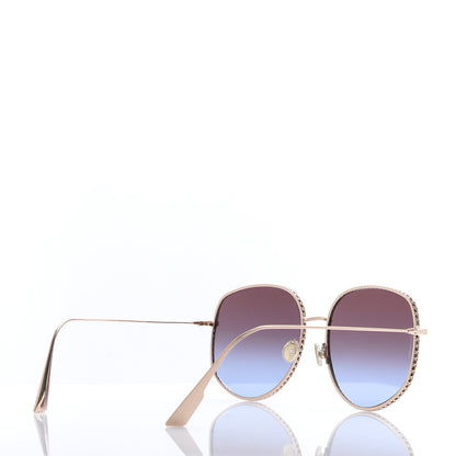 Christian Dior Metal Dior By Dior 2 Sunglasses Rose Gold 4 of 9