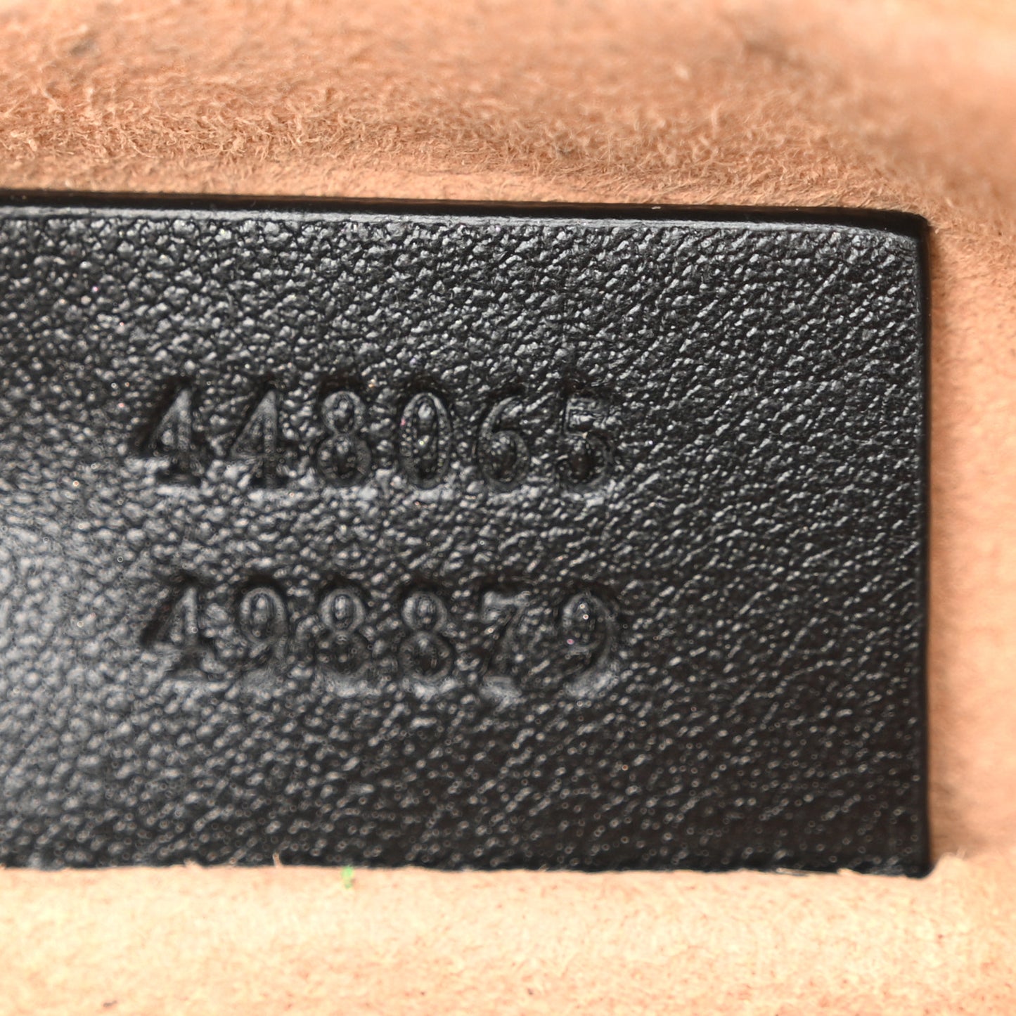 Calfskin Matelasse Mini GG Marmont Chain Shoulder Bag Black