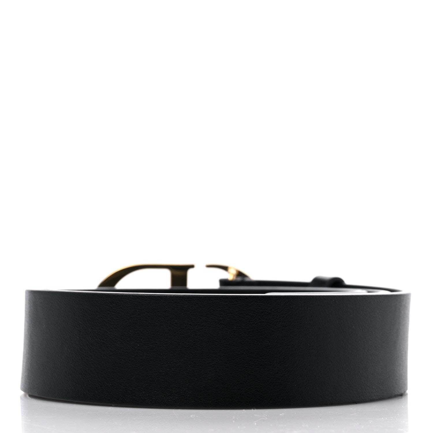 Christian Dior Calfskin 35mm Montaigne Belt 85 34 Black 2 of 6