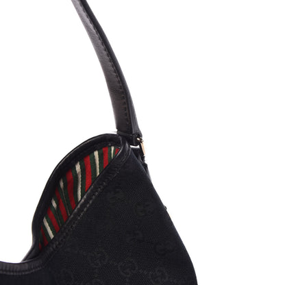Gucci Monogram Medium New Britt Hobo Black 8 of 8