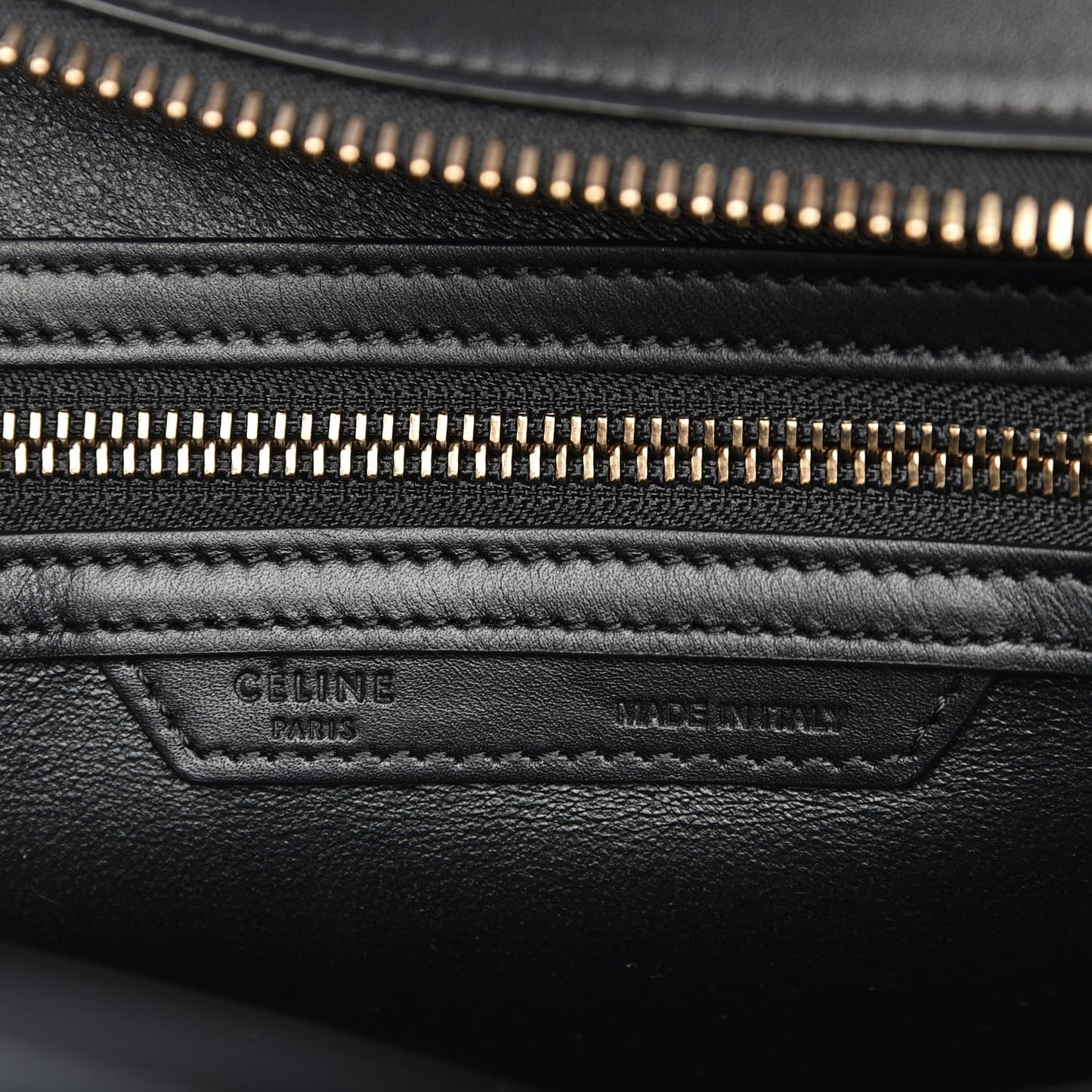 Smooth Calfskin Micro Luggage Black
