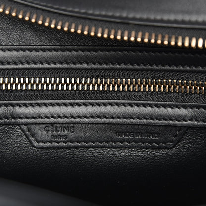 Celine Smooth Calfskin Micro Luggage Black 6 of 9