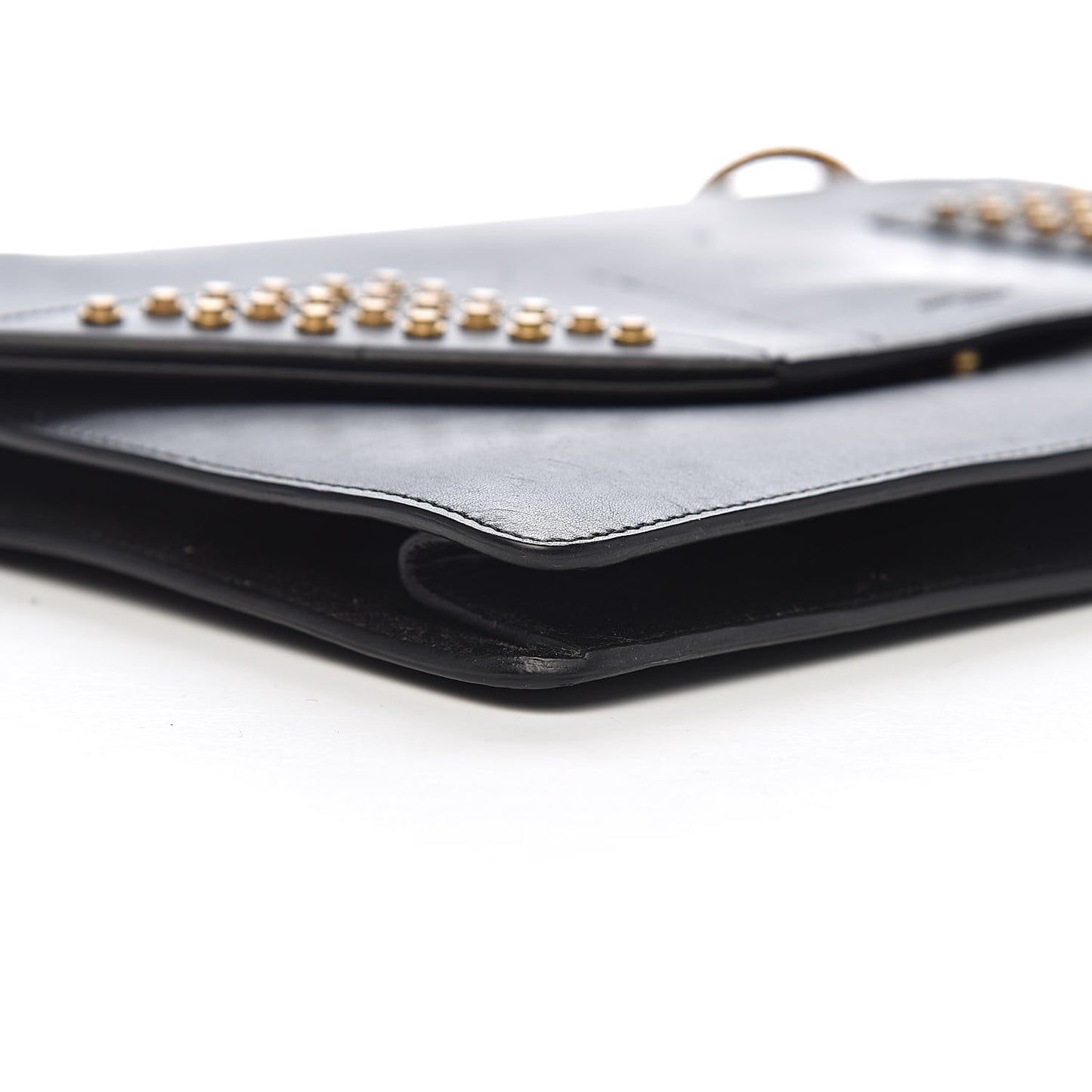 Calfskin Studded Medium Betty Black