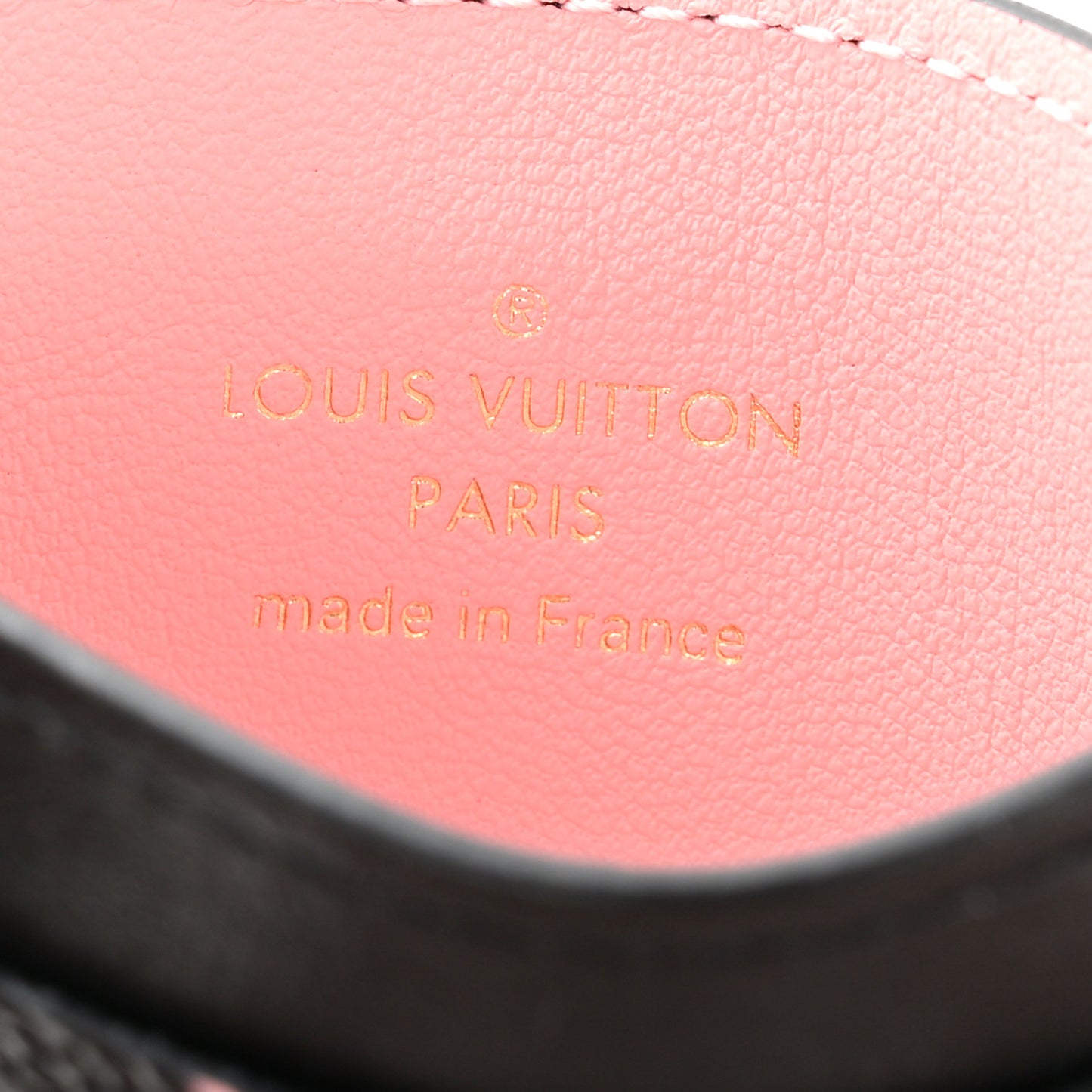 Monogram Fall for You LV Side-Up Card Holder Black