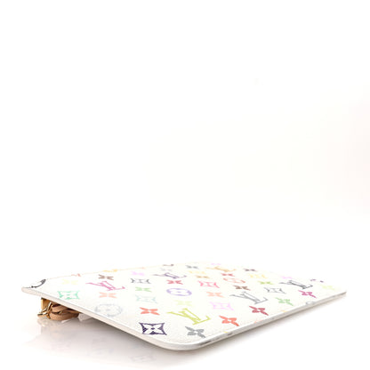 Louis Vuitton LV X TM Monogram Multicolor Neverfull Pochette White 4 of 7