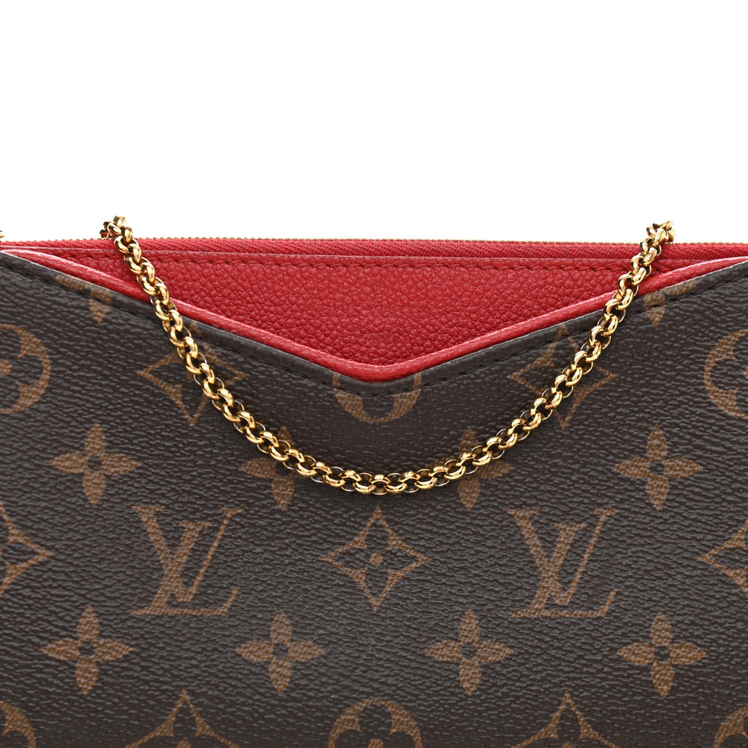 Louis Vuitton Monogram Pallas Clutch Cherry 9 of 11