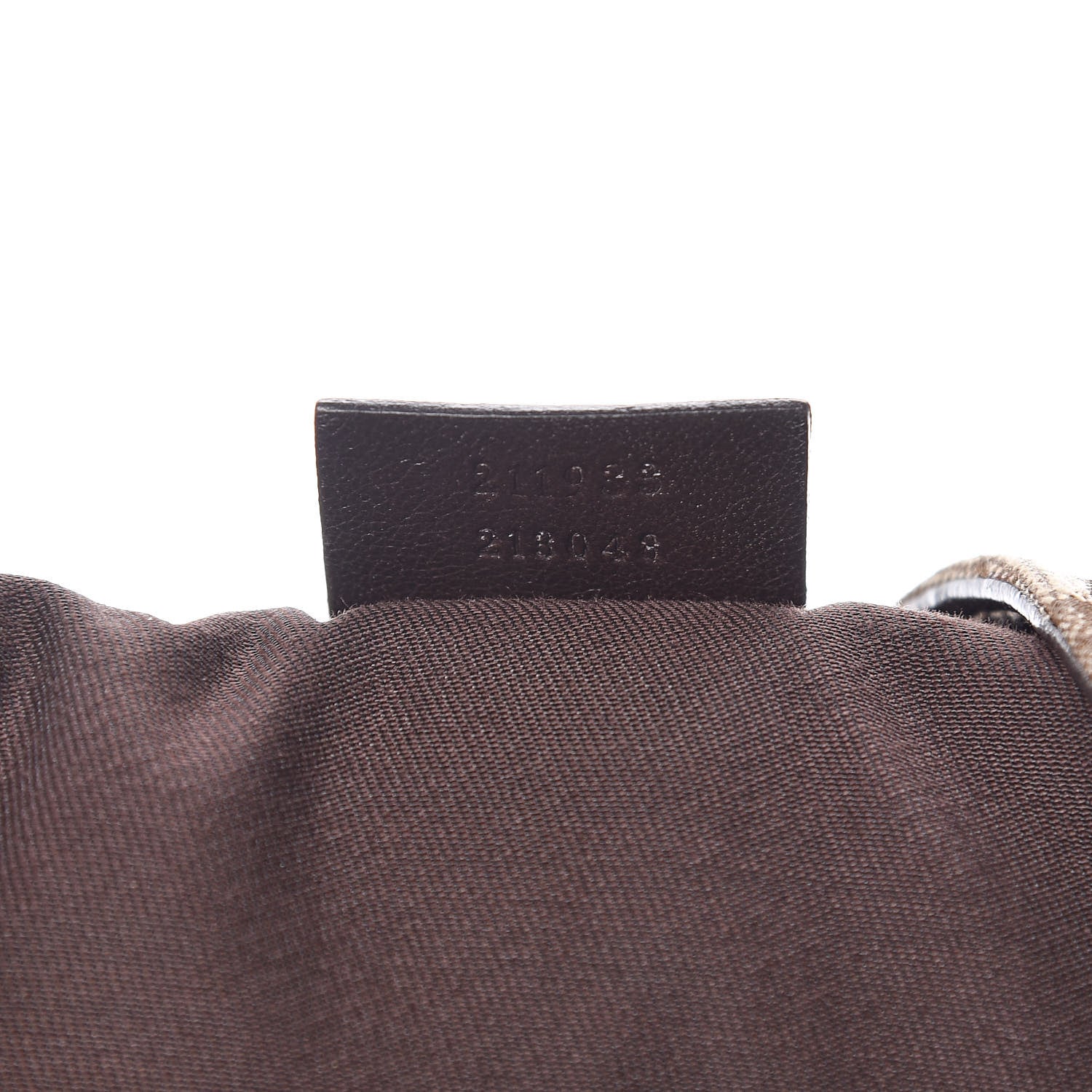 Gucci Monogram Large New Ladies Web Hobo Dark Brown 7 of 9