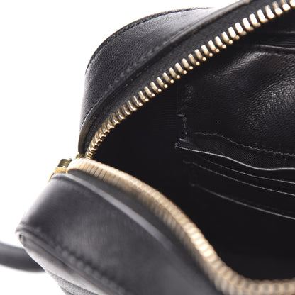 Saint Laurent Lambskin Chevron Small Classic Monogram Camera Bag Nero Black 12 of 12